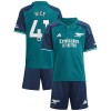 Officiële Voetbalshirt + Korte Broek Arsenal Rice 41 Derde 2023-24 - Kids